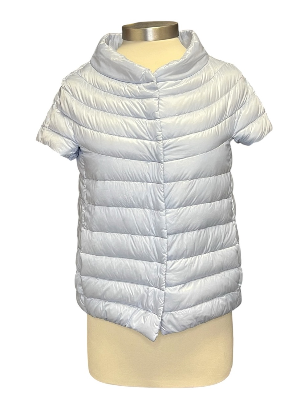 Zentner Mock Neck Short Sleeve Down Jacket